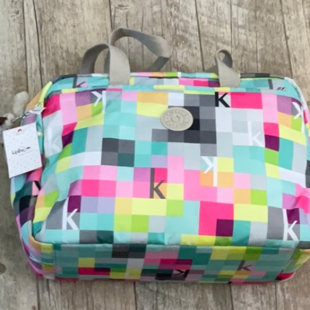 KIPLING K Squared Neon Travel Bag
